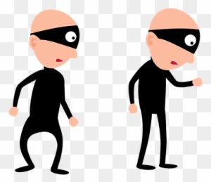 Thief, Burglar, Cartoon, Criminal, Crime - Burglar Cartoon