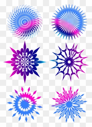 Spiral Gradient Pattern Group Painting Png And Psd - Circle