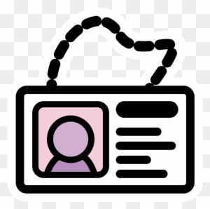 Pompeii Identity Document Computer Icons - Mardi Gras Beads Silhouette