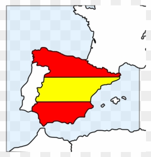 Map Of Spain Vector Clip Art - Spain Clip Art