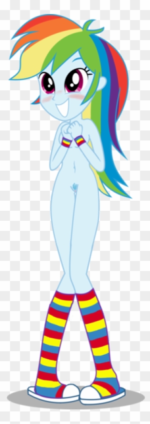 Blushing, Breasts, Clothes, Edit, Edited Screencap, - Human Rainbow Dash Equestria Girl