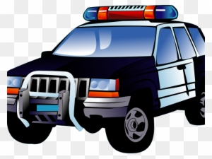 Classic Car Clipart Front Train Gif - Police Car Clipart