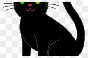Zoom - Black Cat Clipart