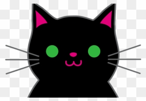 Cute Cat Clipart Black - Kittens Clipart
