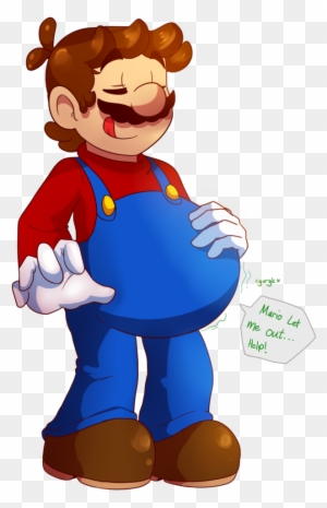 Fat Mario Vore By Mariocatbros123 - Mario Series - Free Transparent PNG  Clipart Images Download
