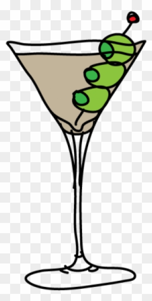 Martini Clip Art - Martini Glass