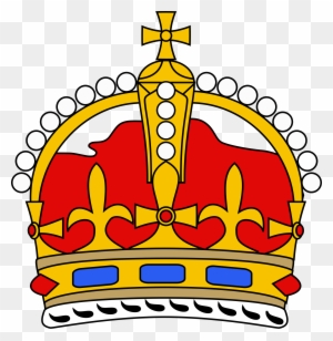 Royal Crown Curved Simple - Crowns On Flags
