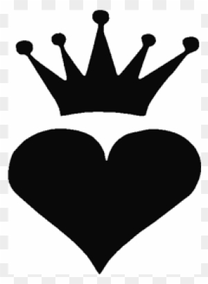 Black heart queen