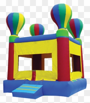 Giraffe Bounce House, Horse Bounce House, Hot Air Balloon - Hot Air Balloon Bounce House