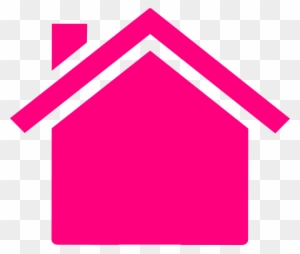 Small - One Story Pink House - Free Transparent PNG Clipart Images Download