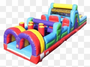 If Your Looking For Party Rentals And Inflatable Bounce - 40ft Obstacle Course