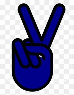 Peace Sign Clipart Blue - Peace Symbols