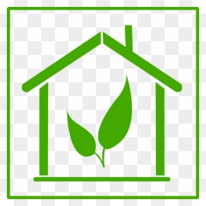 Green House Energy Icon Clip Art At Clker - Green House Icon