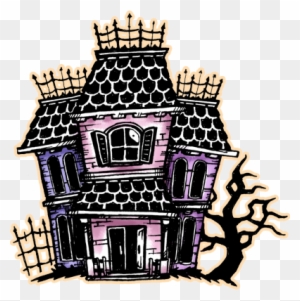 Drawlloween 2014, Day 6- Haunted House By Darksilvania - Haunted House Drawlloween