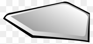 Clipart - Baseball Home Plate Clip Art