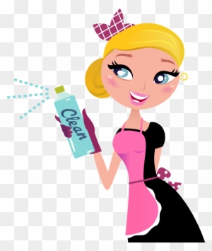 House Cleaning - Cleaning Maid Clipart
