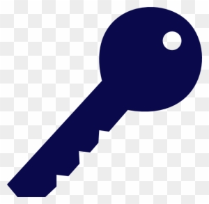 Blue Key Svg Clip Arts 600 X 587 Px - Blue Key Clipart