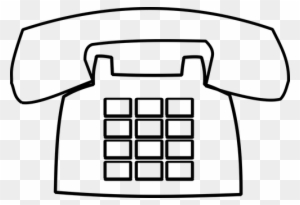 Communication Icon Phone Telephone Phone P - Black And White Images Of Telephone