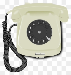 Big Image - Old Dial Telephone Png