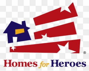 Savings On The Purchase Of Their Home And Their Home - Homes For Heroes Logo