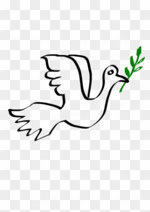 Dove Coloring Peace On Earth - Doves As Symbols