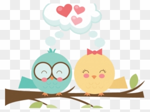 Lovebird Clipart Pretty Bird - Cute Love Birds Clipart