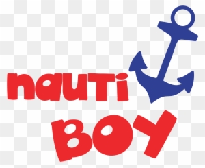 Nauti Boy Cutting Files Svg Dxf Pdf - Graphic Design