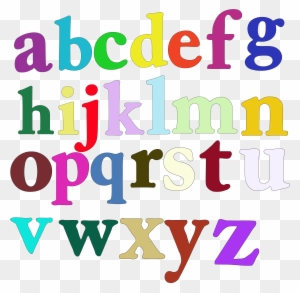 cute alphabet clipart