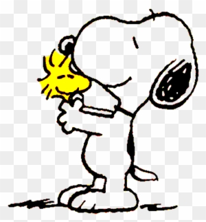 Snoopy Kisses Woodstock By Bradsnoopy97 - Snoopy Png