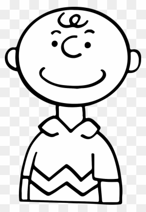 Draw A Straight Line Down That Is Close To His Body - Draw Charlie Brown
