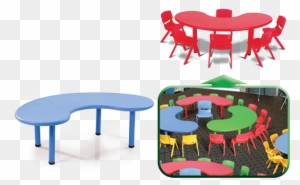 Front Round Table - Picnic Table