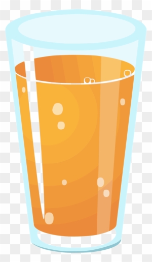 Medium Image - Glass Of Orange Juice Clipart