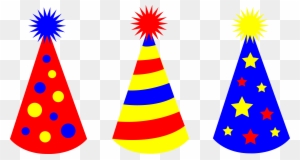 Birthday Hat Clipart - Party Hat Clip Art