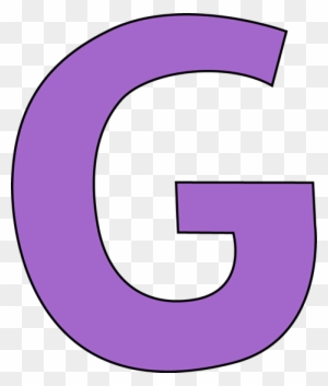Purple Letter G Clip Art - Ministry Of Environment And Forestry