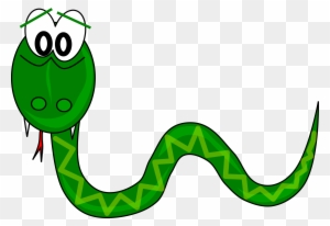 Schlange Clipart Kostenlos - Green Snake Clipart