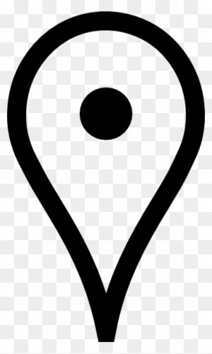 White Map Pin Png