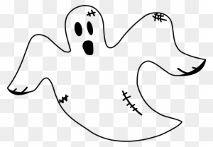 Clip Art Ghost Clipart Image - Ghost Clipart Black And White - Free ...