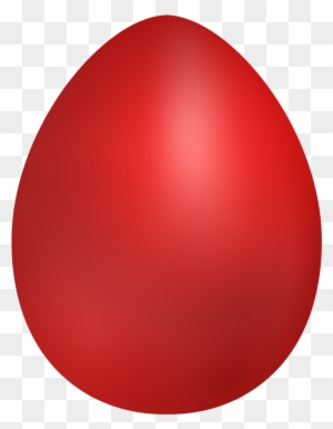 Red Easter Egg Png Clip Art - Red Easter Eggs Png