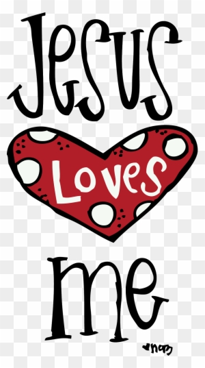 Melonheadz Lds Illustrating - Jesus Loves Me Coloring Page