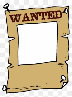 Wanted Frame Clip Art Vintage Quote Cardboard - Wanted Poster