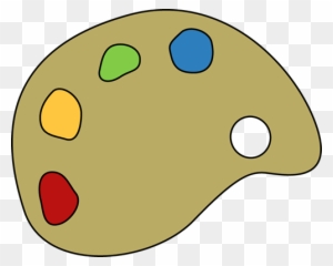 Paint Palette - Paint Palette Clipart