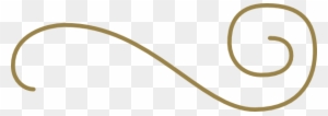 Gold Flourish Clip Art At Clker Com Vector Clip Art - Gold Squiggly Lines