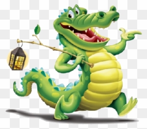 Alligator Clipart Funny - Crocodiles And Alligators Cartoon