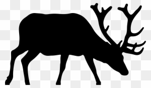 Elk Silhouette Icons Png - Elk Clip Art