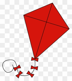 Clip Art Kite - Red Kite Clipart