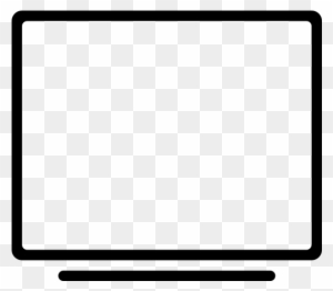 Show Clipart Pc Monitor - Youtube Video Border Template