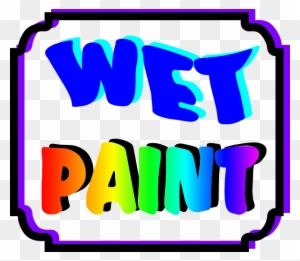 Wet Paint Clip Art Transparent Png Clipart Images Free Download Clipartmax