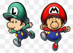 Mario Clipart Mario And Luigi - Mario Luigi Partners In Time Baby