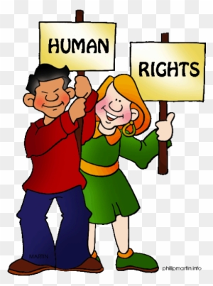They Have Rights Under The Law - Human Rights Clipart