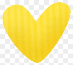 Clip - Heart Clip Art Yellow